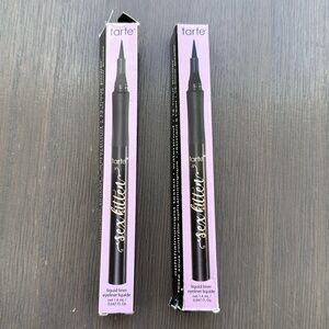 Two Tarte sex kitten Black liquid eyeliner brand new